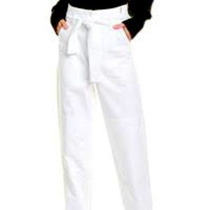 Rag & bone super high rise farted pants